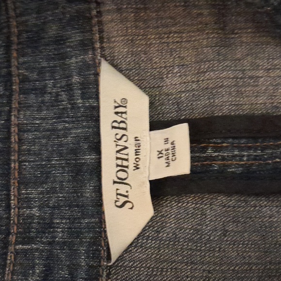 St. John's Bay Blue Jean Jacket - Picture 2 of 7